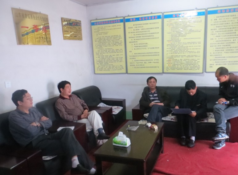 重慶石柱土家族自治縣畜牧局來(lái)我縣參觀考察